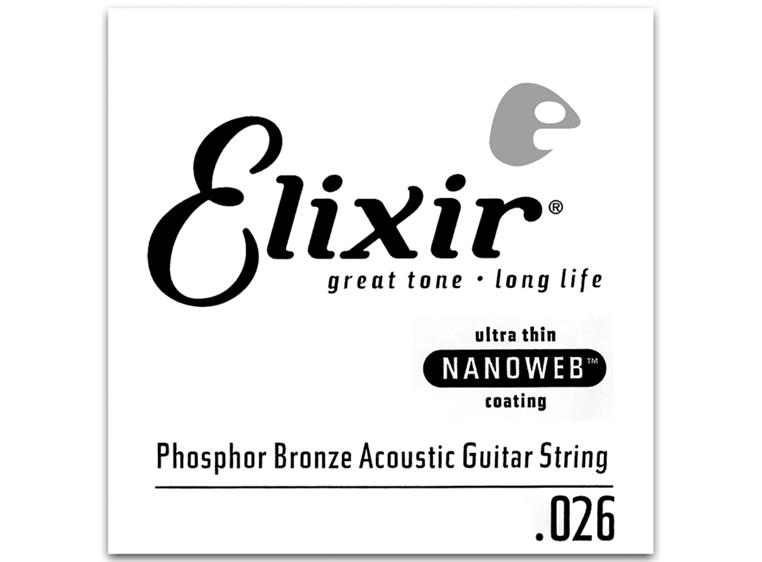 Elixir PBA26 Phosphor Bronze Acoustic .026 14126